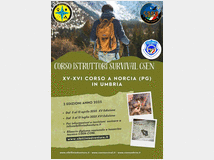 Corsocorso di formazione per istruttori survival csen